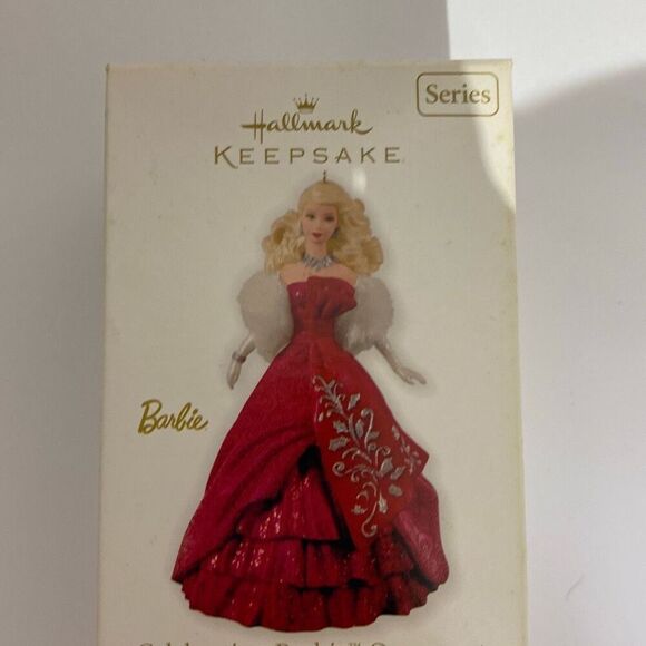 Hallmark Keepsake Red Special 2012 Edition Series Celebration Barbie Ornament OS - Picture 3 of 12